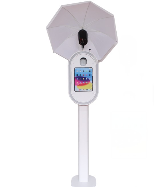Borne photo studio avec flash parapluie BornePhotoLyon